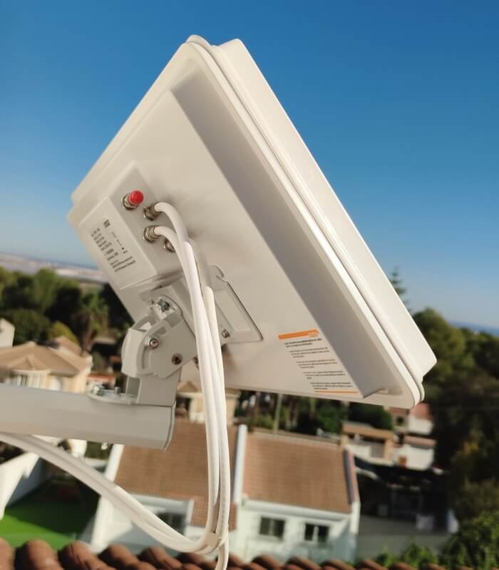 Sat-Anlage auf Dachterrasse an der Costa Blanca – Installation durch TVsetup